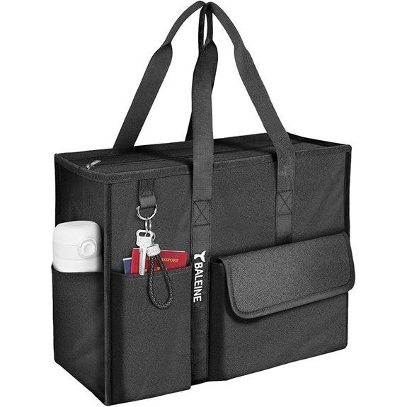 BALEINE Large Utility Tote with Reinforced Bottom