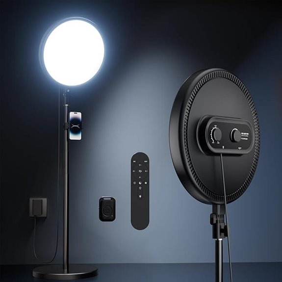 TODI Large Ring Light with 79 Stand and Phone Holder