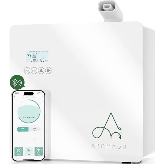 Upgraded 3500 Sq.Ft Smart Essential Oil Diffuser