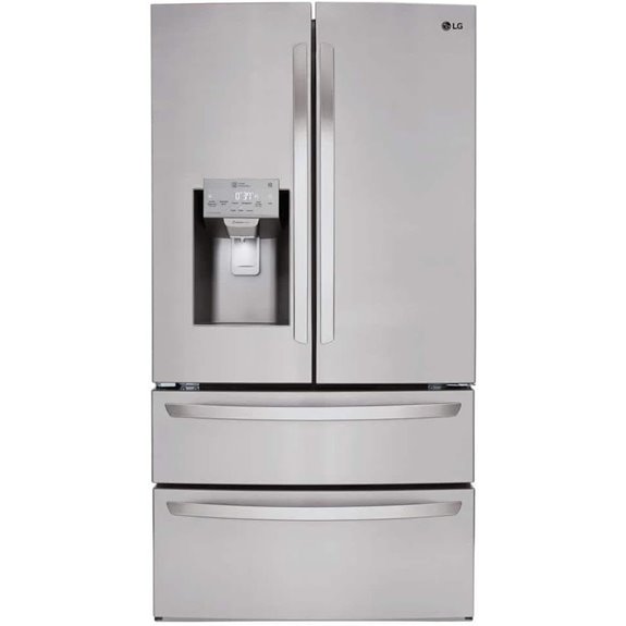 LG LMXS28626S 28 Cu. Ft. Stainless Steel 4-Door French Door Refrigerator