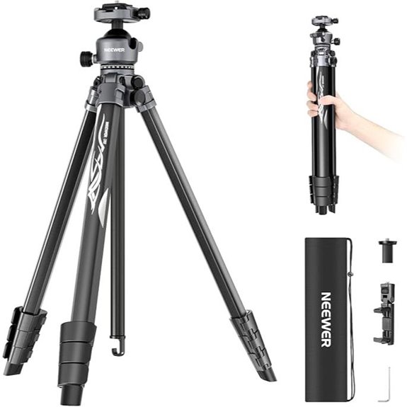 NEEWER LITETRIP LT07 Aluminum Travel Tripod