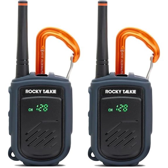 Rocky Talkie Mountain Radio 2 Pack Long Range Walkie