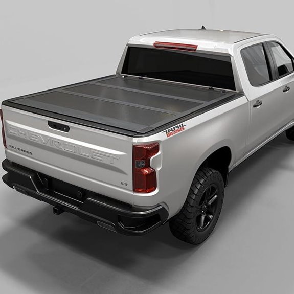 Low Profile Hard Folding Truck Bed Cover for Silverado/Sierra