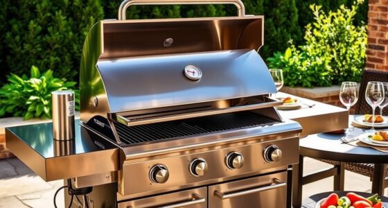 luxury backyard grilling options
