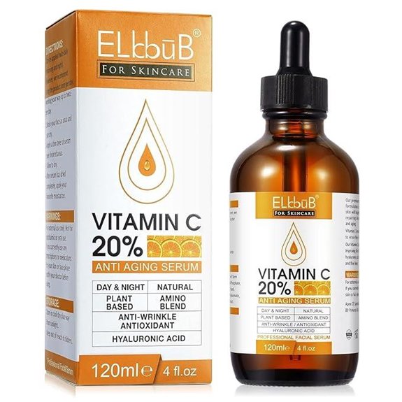 Premium Vitamin C Serum with Hyaluronic & Retinol