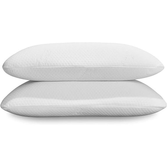 Tempur-Pedic Memory Foam Symphony Pillow Luxury Soft Feel Standard White