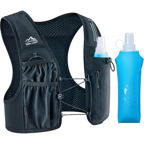 Running Hydration Vest with Soft Flask for Marathon