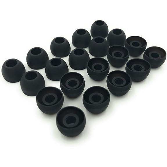 medium silicone ear tips