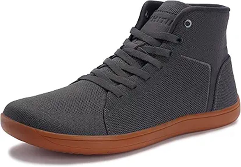 WHITIN Men's Barefoot High Top Shoes