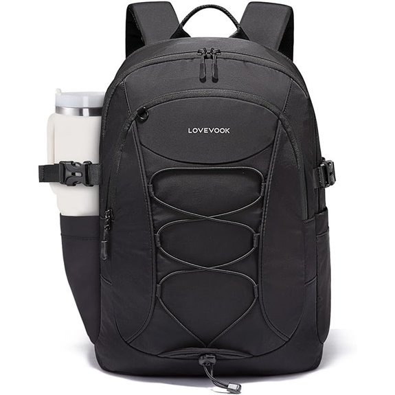 LOVEVOOK Men's Waterproof Laptop Backpack with Pouch