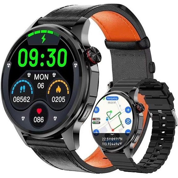 Smart Watch Men with GPS Fitness & Health Tracker