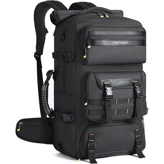 Travel Backpack for Men with USB Charging Port
