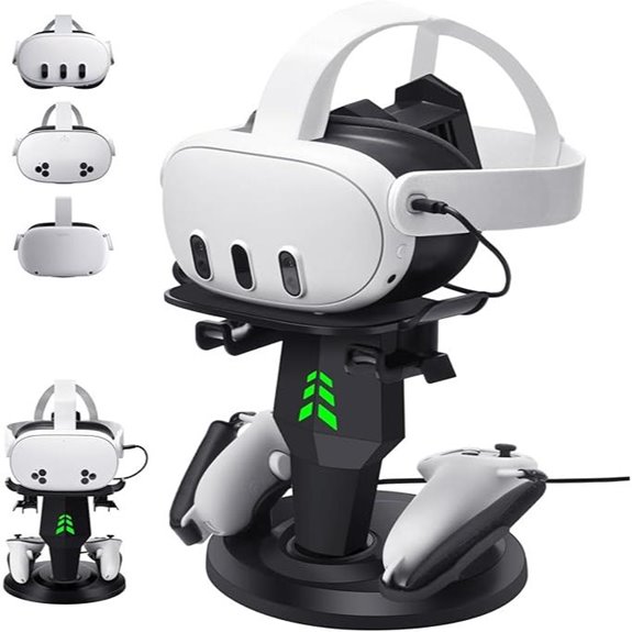 VR Headset Charging Dock for Meta Quest 3/Quest 2