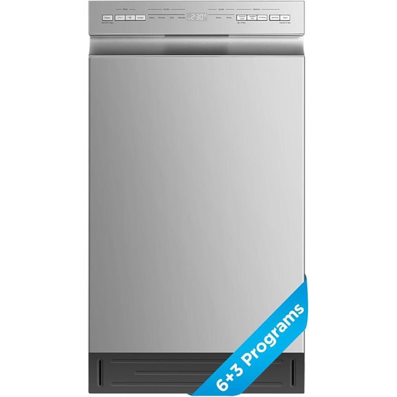 midea dishwasher with multiple settings