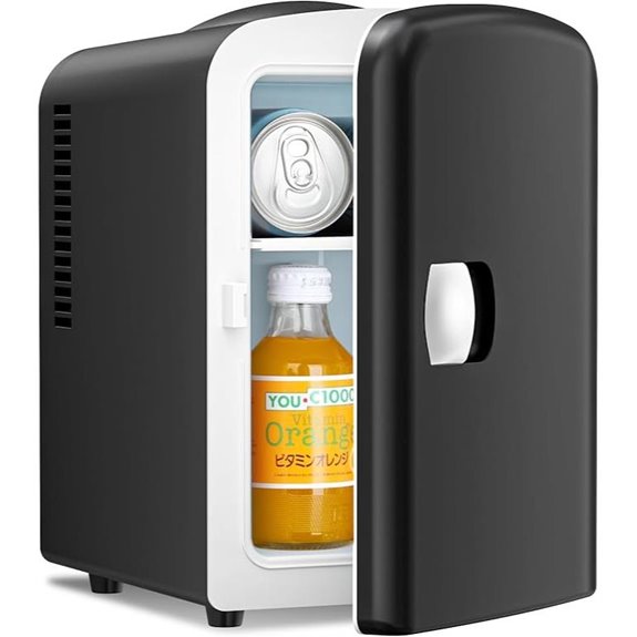 Antarctic Star Compact Mini Fridge for Cosmetics and Beverages
