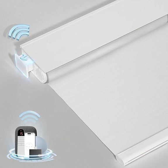 Smart Motorized Blinds with Remote 35x72