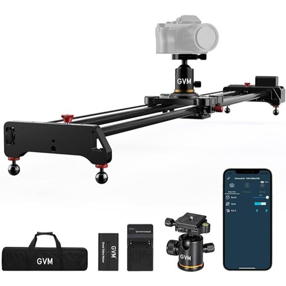 GVM Motorized Camera Slider with APP Control