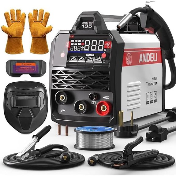 ANDELI 135A 3-in-1 MIG/TIG/Stick Welder Kit