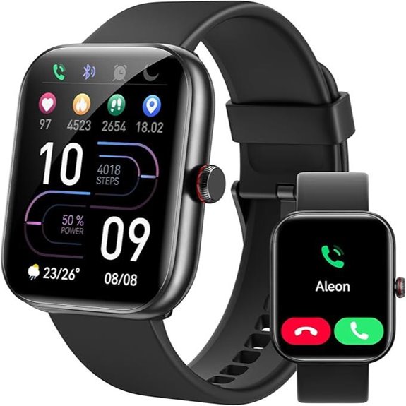 Smartwatch for iPhone & Android with Fitness & Alexa