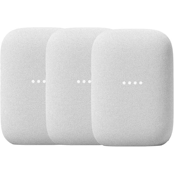 Google Nest Audio 3-Pack Smart Speakers Bundle