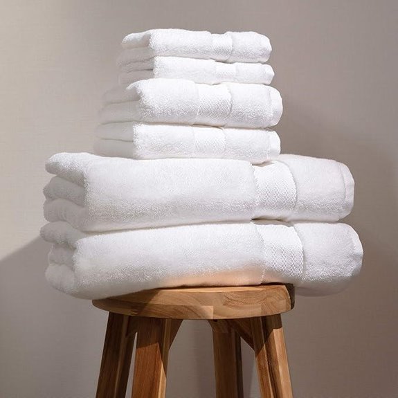 Fabdreams Organic Cotton Bath Towel Set (6 Pieces)