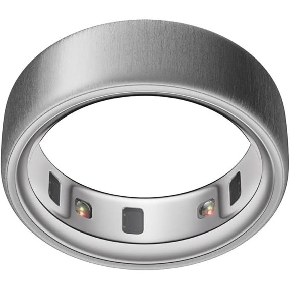 Oura Ring 4 - Brushed Silver - Size 9 - Size Before You Buy