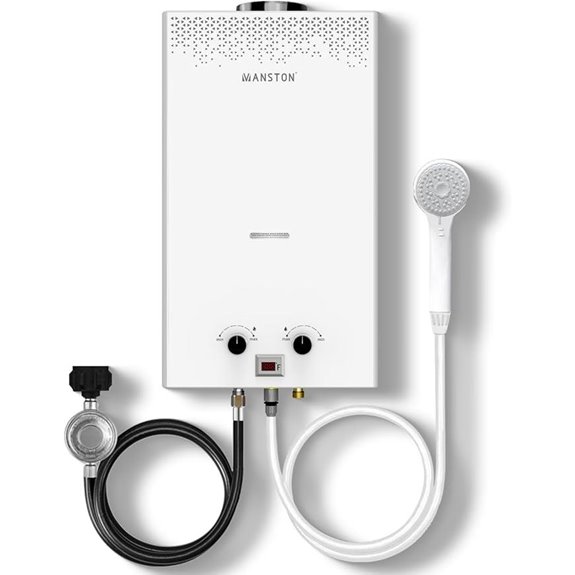 VANSTON Tankless Propane Water Heater for Outdoors