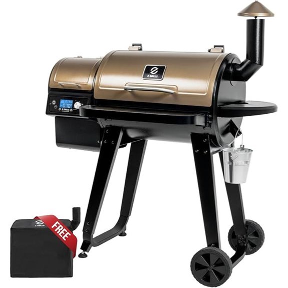 Z GRILLS ZPG-450A2 Pellet Grill & Smoker 8-in-1
