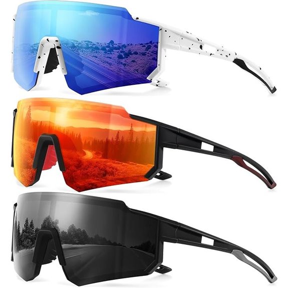 Polarized Sport Sunglasses for Men and Women