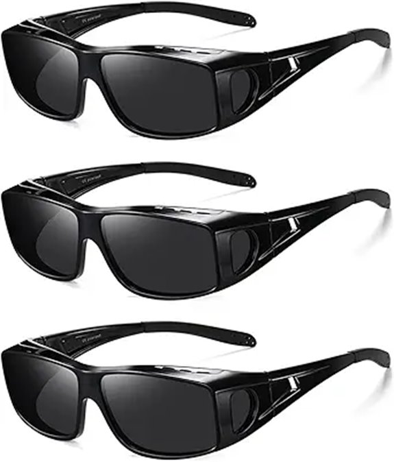 Wzerry Over-Glasses Polarized Sunglasses for Men Women