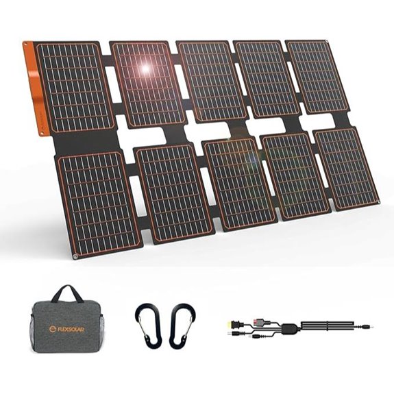 portable 100w solar charger