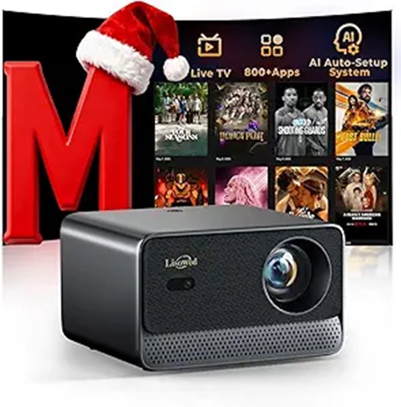 portable 1080p wifi projector