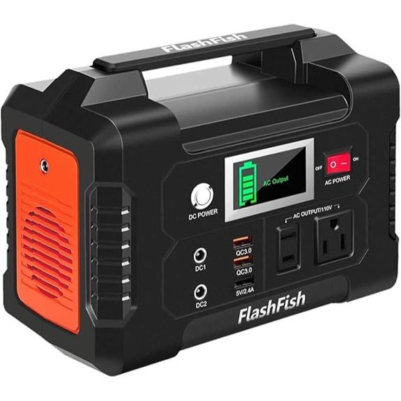 Flashfish 200W Portable Power Station with Multiple Outlets