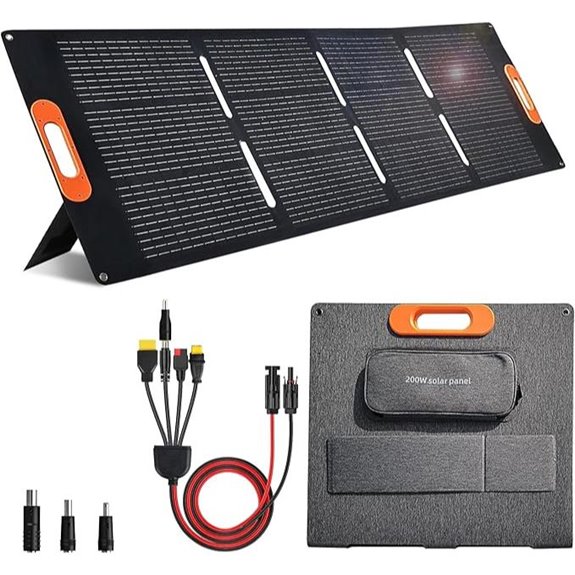 portable 200w solar panel
