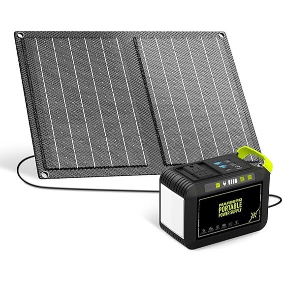 MARBERO 88.8Wh Portable Solar Generator with Panel