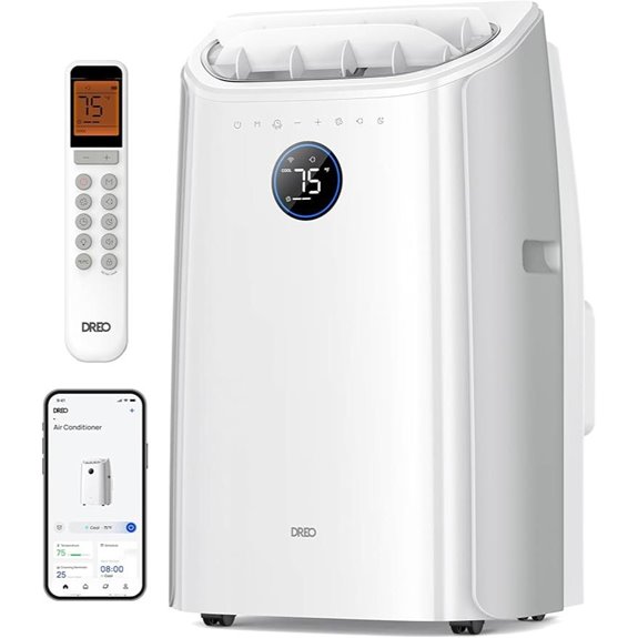 Dreo 12000 BTU Portable Air Conditioner with App