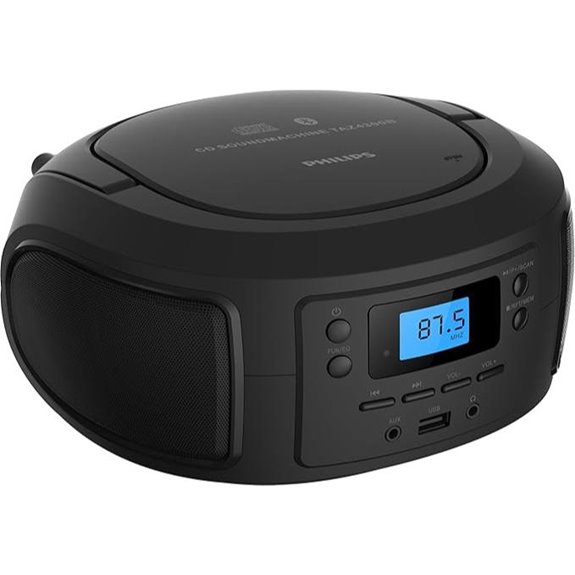 Philips Portable Bluetooth CD Player with FM & USB