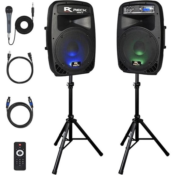 PRORECK Dance 12 Portable PA Speaker with Bluetooth