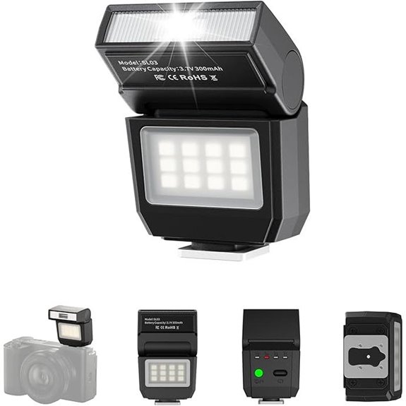 ULANZI SL03 Camera Mini Flash & Video Light