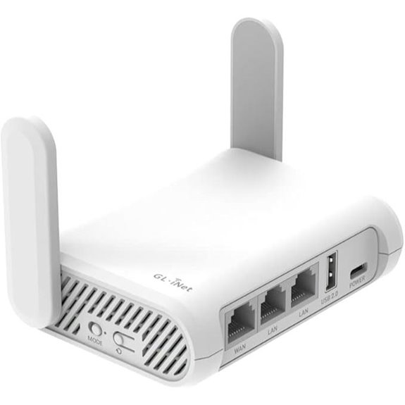 portable dual band wifi router