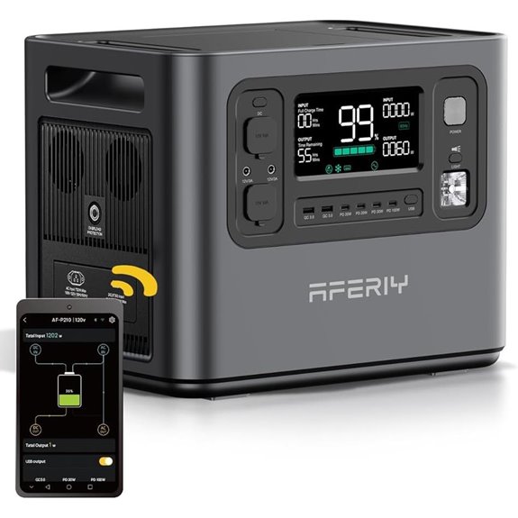 AFERIY P210 Portable Power Station with Fast Charging
