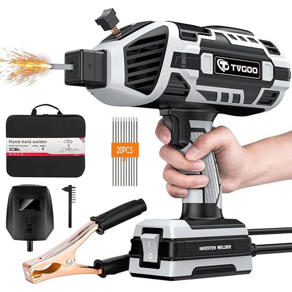 Portable Handheld ARC Welder with Hot Start & Anti-Stick