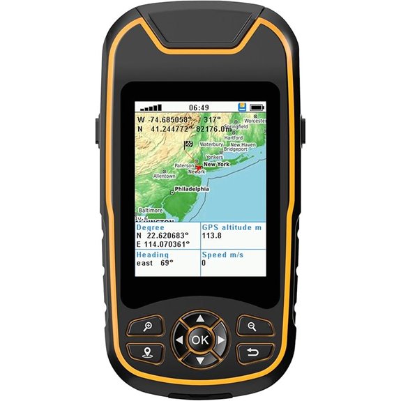 Handheld GPS for Hiking with USA Topo Maps