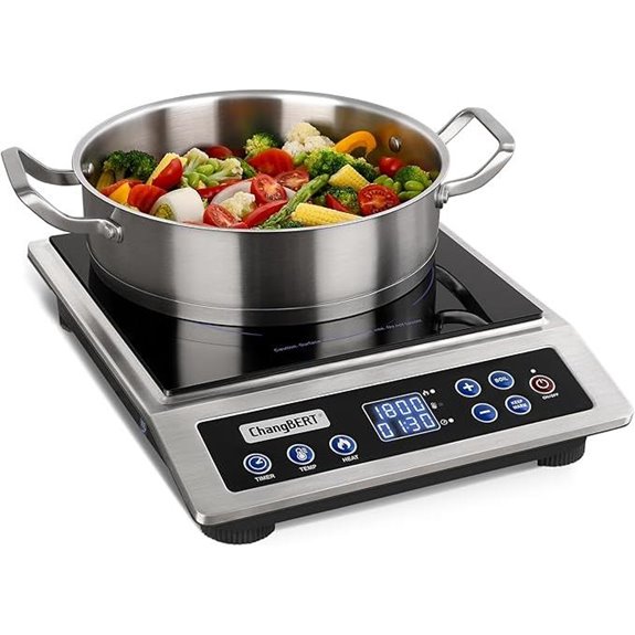 ChangBERT Portable Induction Cooktop with 8