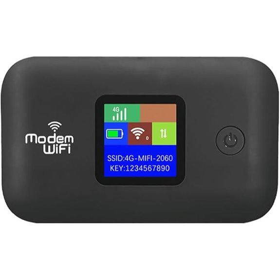 4G LTE Portable Wi-Fi Hotspot with SIM Slot