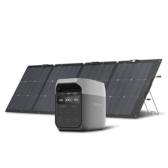 EF ECOFLOW Delta 3 Solar Generator & 220W Panel