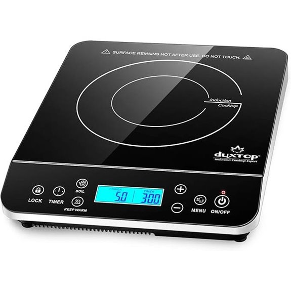 Duxtop Portable Induction Cooktop with Touch Controls