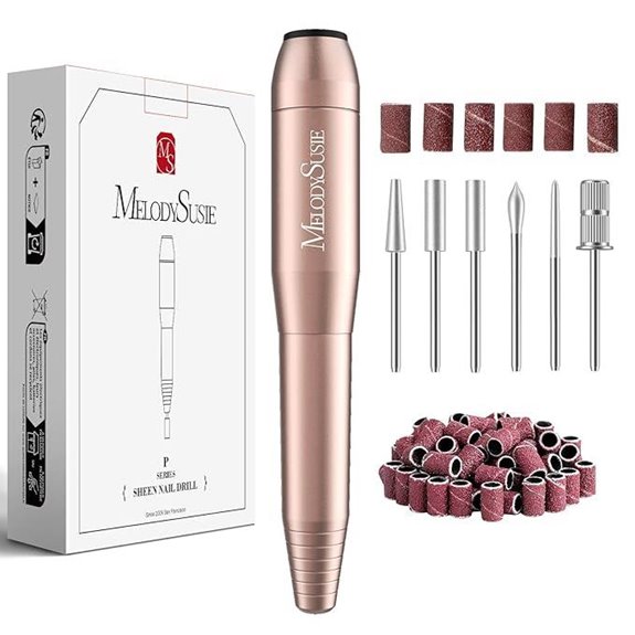 MelodySusie Pen USB Nail Drill for Home Manicure