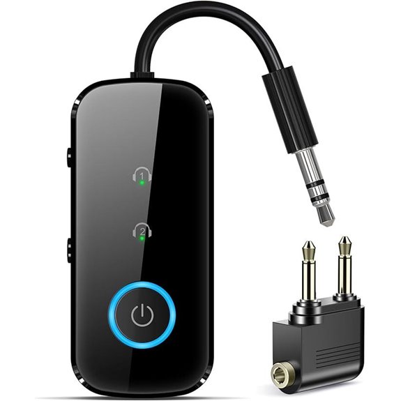 Premium Bluetooth 5.4 Transmitter Receiver for Travel & Home