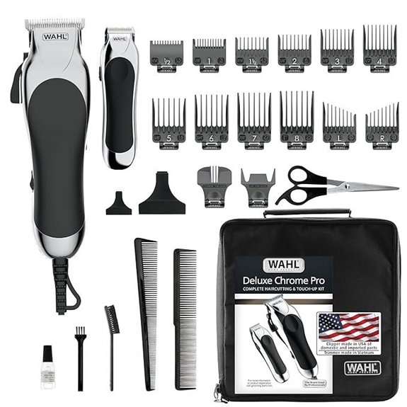 Wahl Deluxe Corded & Cordless Hair Clipper Kit
